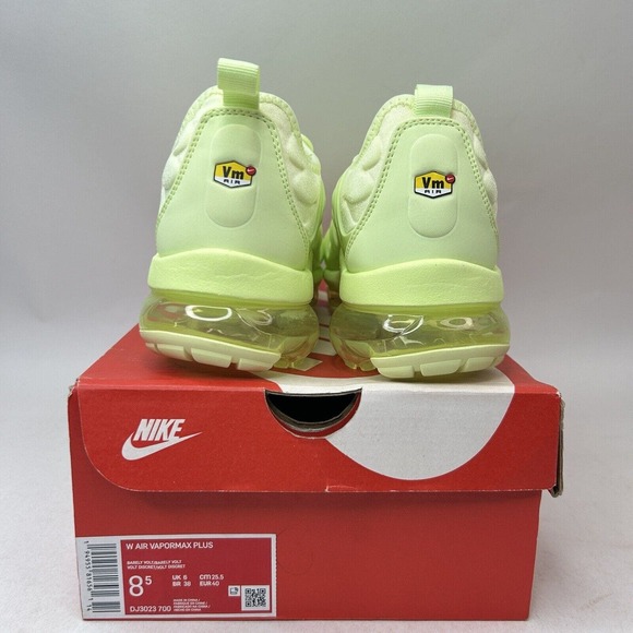 Nike Shoes Air VaporMax Plus WMNS “Barely Volt” 2024 - Picture 4 of 7